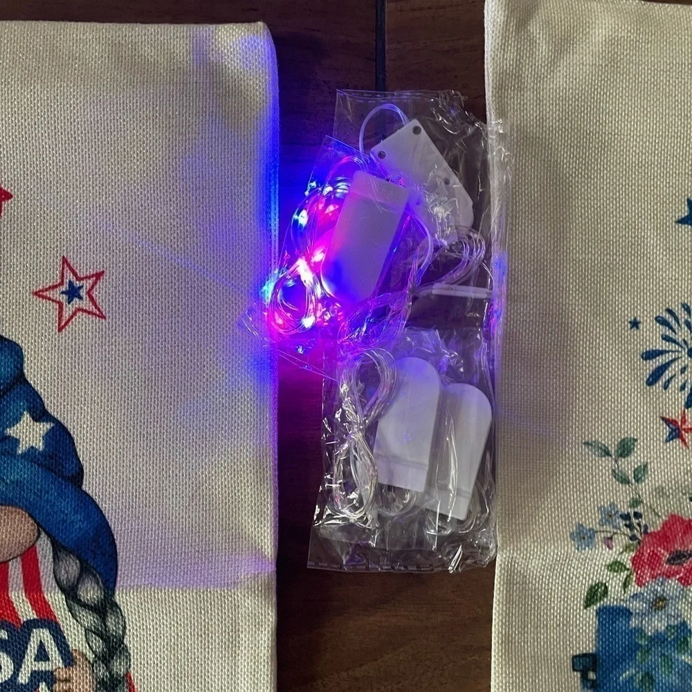 4TH OF JULY “LET FREEDOM RING” truck bicycle,gnomes pillow cushion covers